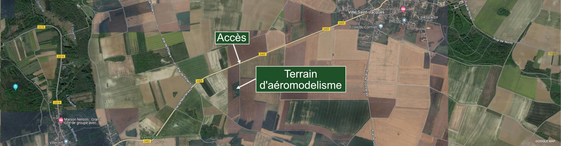 Terrain d'aéromodélisme